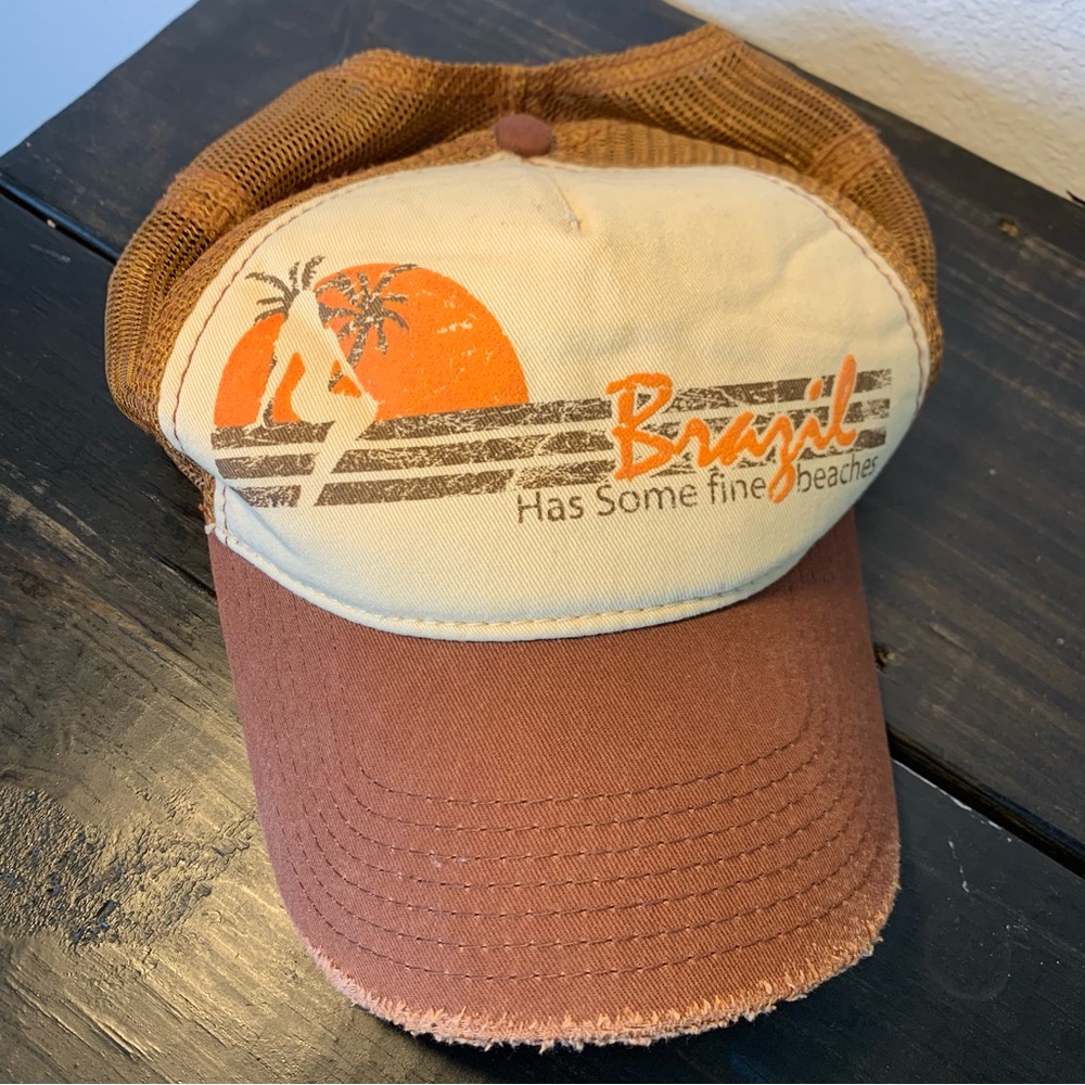 📍BOGO Vintage Novelty Funny Graphic Trucker Hat Red 1966 y2k hollister OC vibes
